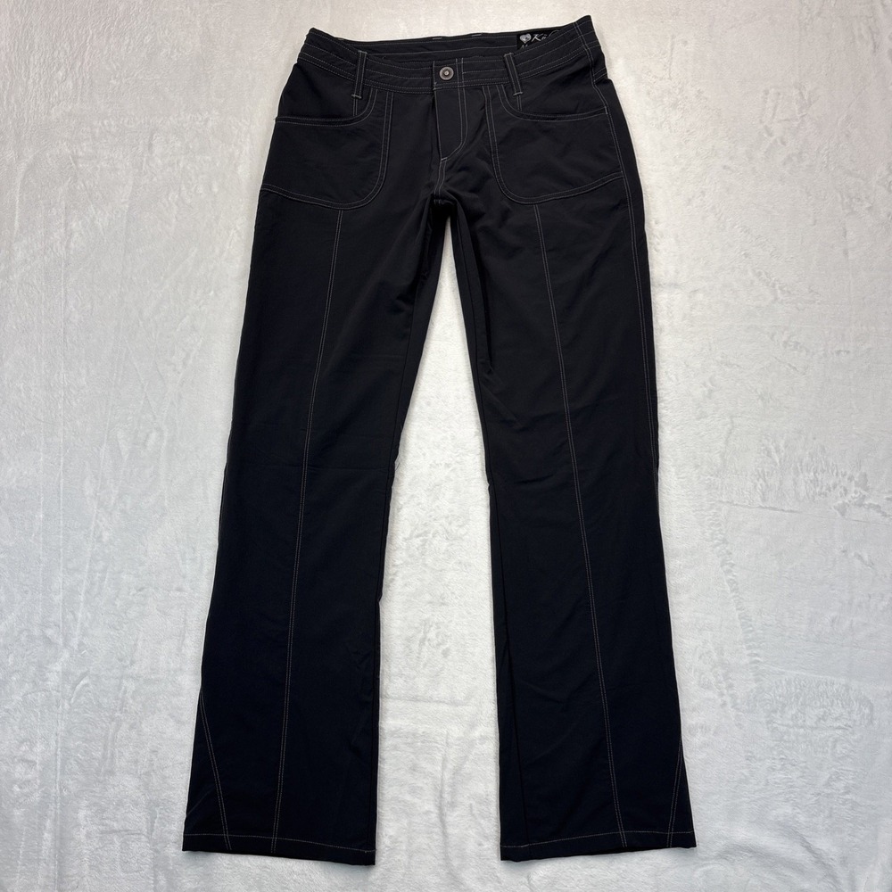 Kuhl Mountain Culture Womens Hiking Pants Black Size 6 Stitched Techwear Utility